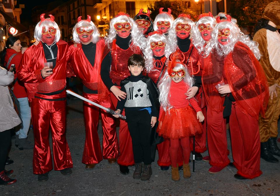 Fotografías de Carnaval en la calle de Cabra